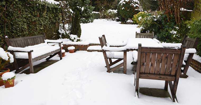 Comment ranger vos meubles de jardin pour l'hiver