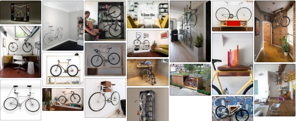 14 façons intelligentes et séduisantes de stocker votre vélo en intérieur