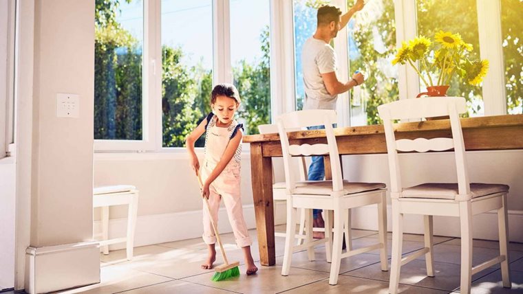 Comment garder une maison propre quand on a des enfants