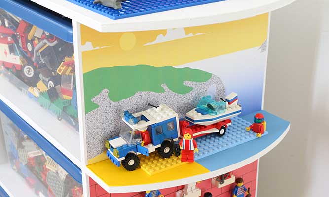 Comment créer un module de rangement Legos? - Une Pièce en Plus