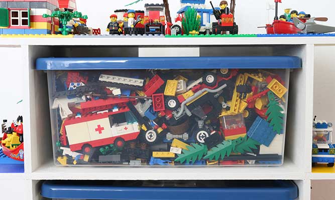 On peut désormais fabriquer des boîtes de rangement personnalisables avec  des Lego - Edition du soir Ouest-France - 04/08/2020